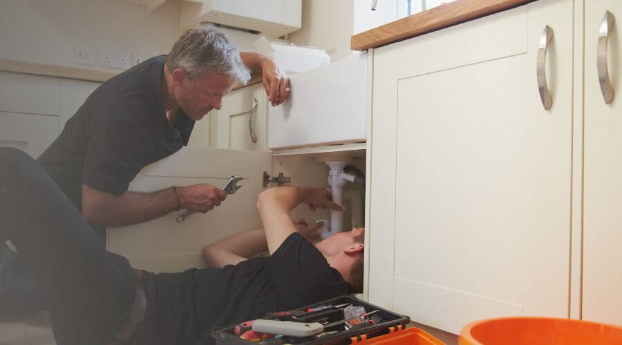 Professional burst pipe repair services in Thida, AR